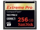   SanDisk Extreme Pro CompactFlash  256     4K 