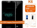  : Oukitel K6    $20    6    Face ID