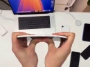 Макет рекордно тонкого iPhone 17 Air попытались согнуть