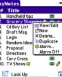 EasyNotes v2.02  Palm OS 5