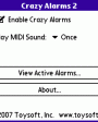 CrazyAlarms v2.2  Palm OS 5