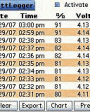 BattLogger v1.05  Palm OS 5