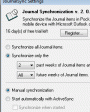 Journal ActiveSync v2.1  PC