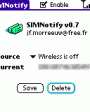 SIMNotify v0.9.5  Palm OS 5