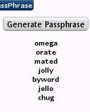 PassPhrase v1.1  Palm OS 5