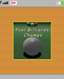 Pool Billiards Champs для Java (J2ME)