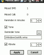 MissedCallReminder v1.3.5  Windows Mobile 6.x for Pocket PC