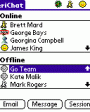 VeriChat v2.89b  Palm OS 5