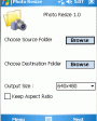 Photo Resize v1.0  Windows Mobile 5.0, 6.x for Pocket PC