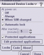 Advanced Device Locks v1.01 для Symbian OS 7.0 UIQ 2, 2.1
