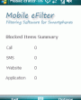 Mobile eFilter v1.0  Windows Mobile 6.x for Pocket PC 