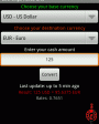 Exchange Rates vPRO  Android OS