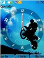 Bike Racer Clock