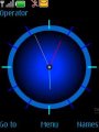 Analog Clock Blue