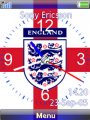 England Flag Clock