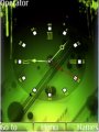 green clock