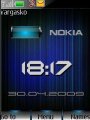 Nokia Blue Abstract