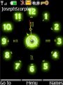 Swf Green Neon Clock