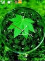 Green Crystal Clock