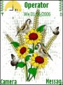 Sunflowers And Birds