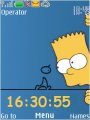 Bart Simpsons Clock