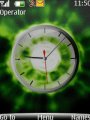 Green Blow Clock