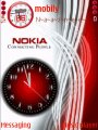 Nokia Red Clock