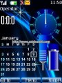 Flash Calendar Clock