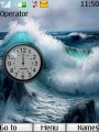 Swf Waves Clock