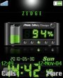 green clock