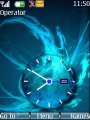 Cool Blue Clock
