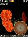 Flowers Clock