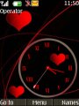Hearts Clock