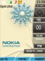 Nokia Sidebar Clock