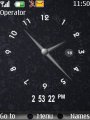 Black Dual Clock