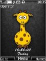 Giraffe Clock