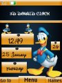 3d Cute Donald Clock