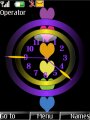 Hearts Clock
