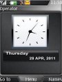 Analog Date Clock 