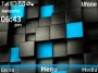 Black And Blue Cubes