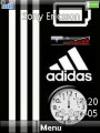 Adidas Battery Clock
