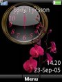 Pink And Black Clock
