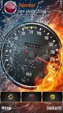 Fire-speedometer