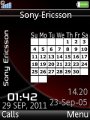 Sony Calender Clock