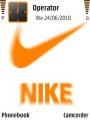 Orange Nike