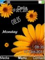 Flower Date Clock