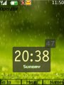 Raindrop Hd Clock