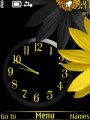 Flower Analog Clock