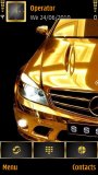 Gold Mercedes