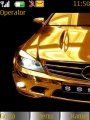 Gold Mercedes